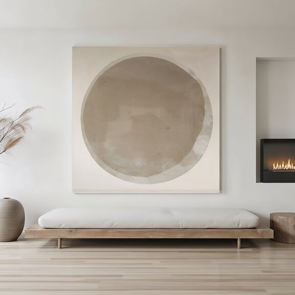 Milan freestanding bioethanol fireplace with black front panel