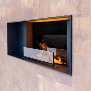 Hybrid Mist Electric Fire Glass Panel